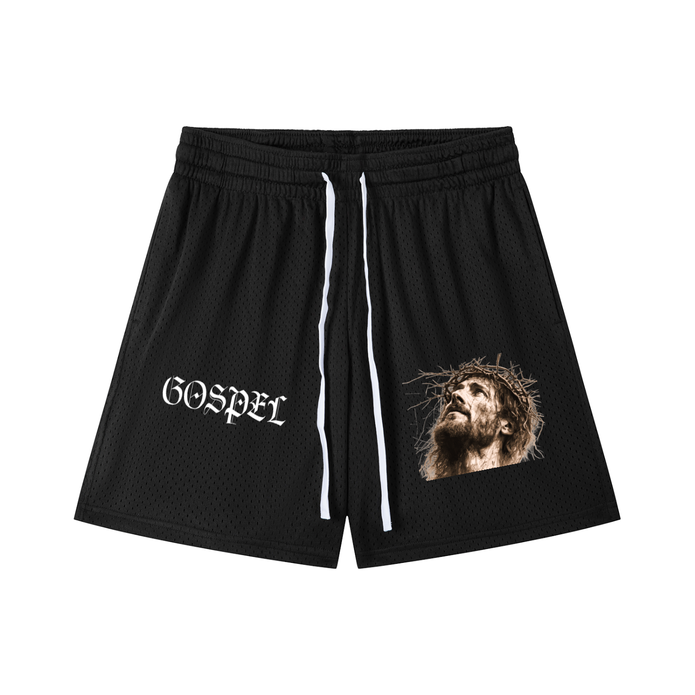 Jesus is King Mesh Shorts