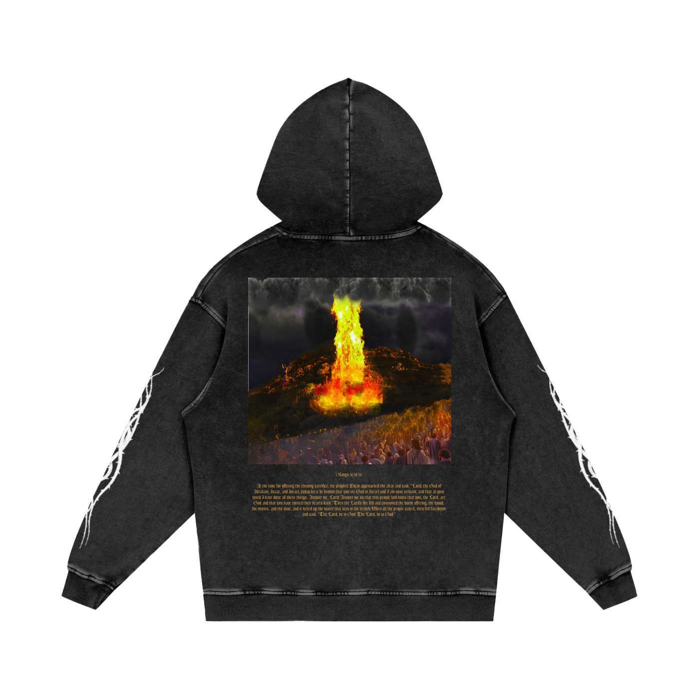 1 Kings 18:36-38 Hoodie