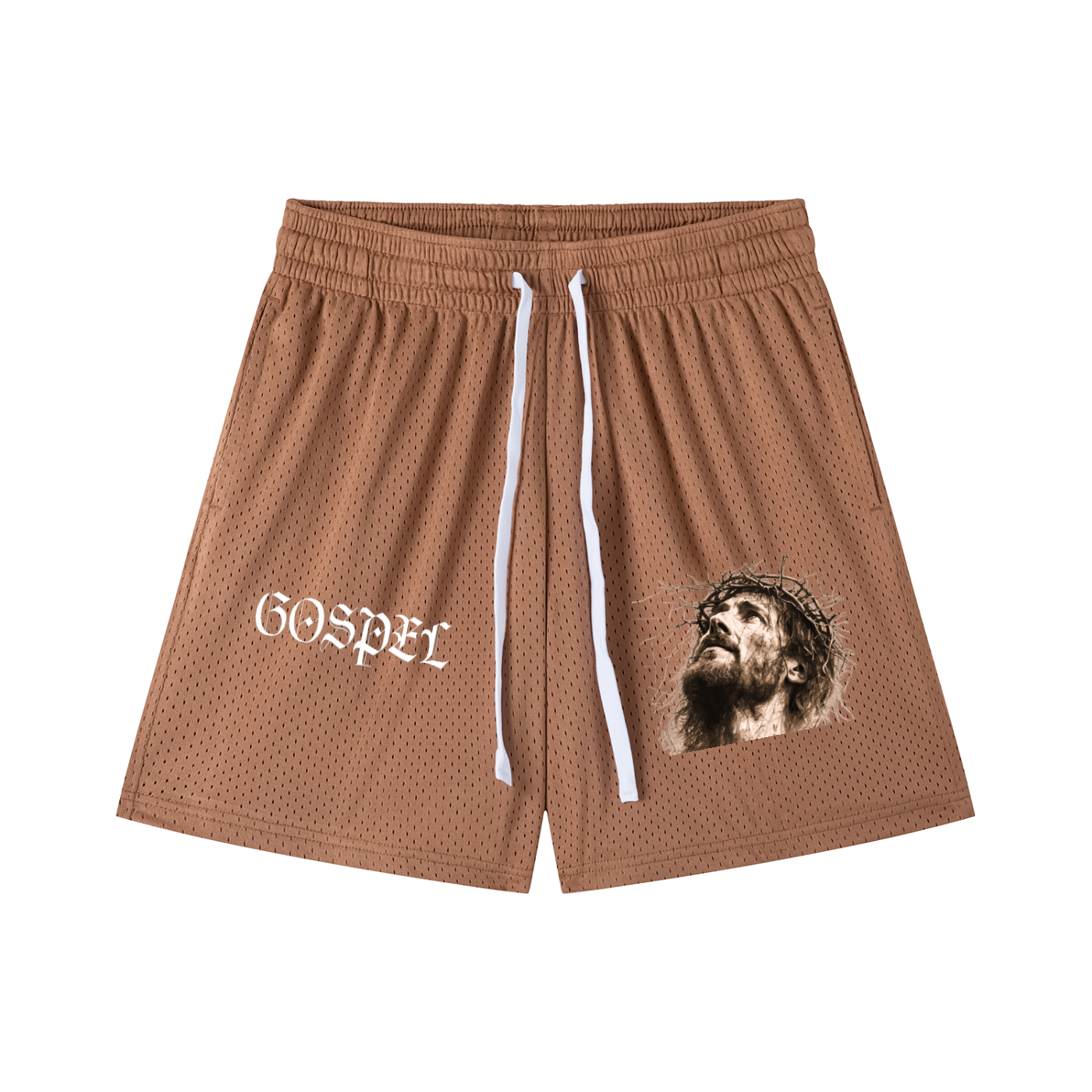 Jesus is King Mesh Shorts