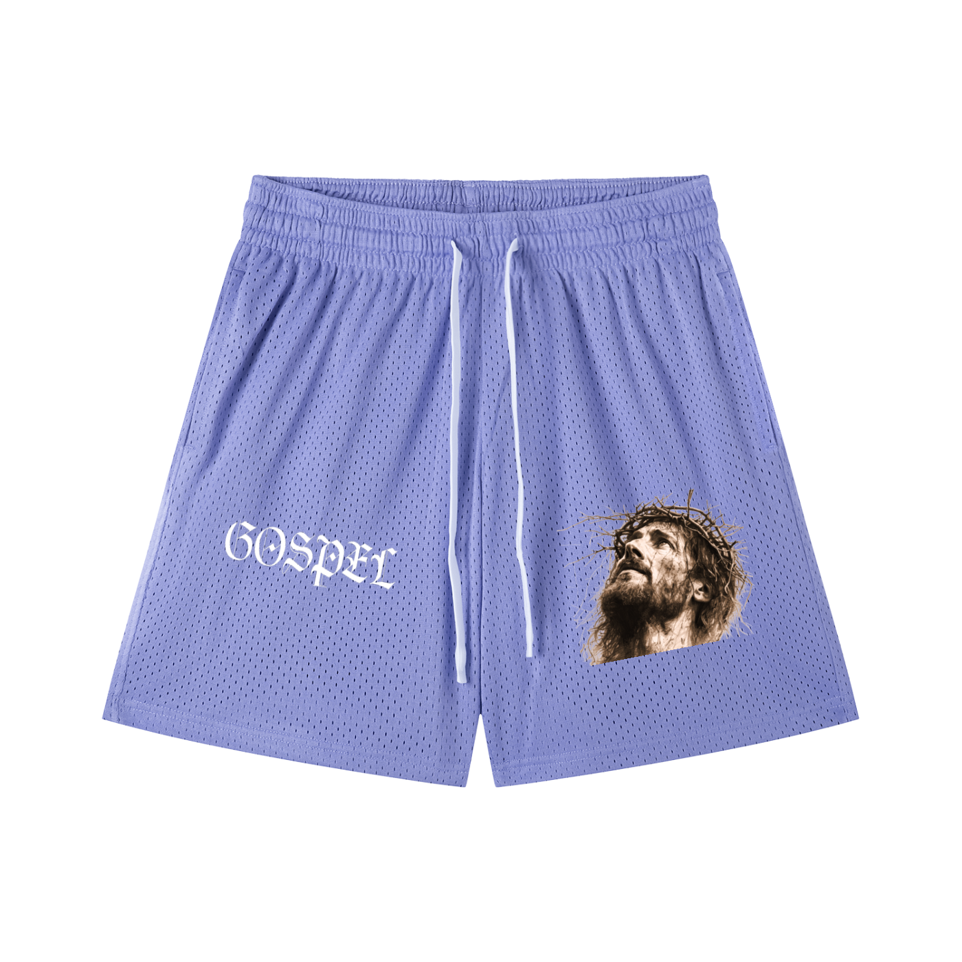 Jesus is King Mesh Shorts