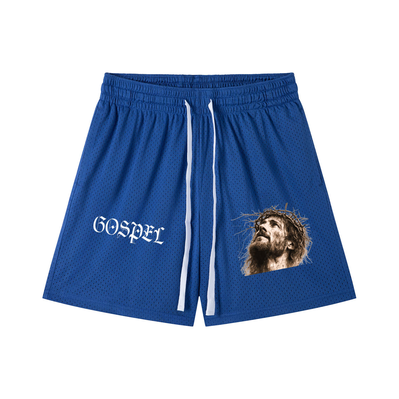 Jesus is King Mesh Shorts