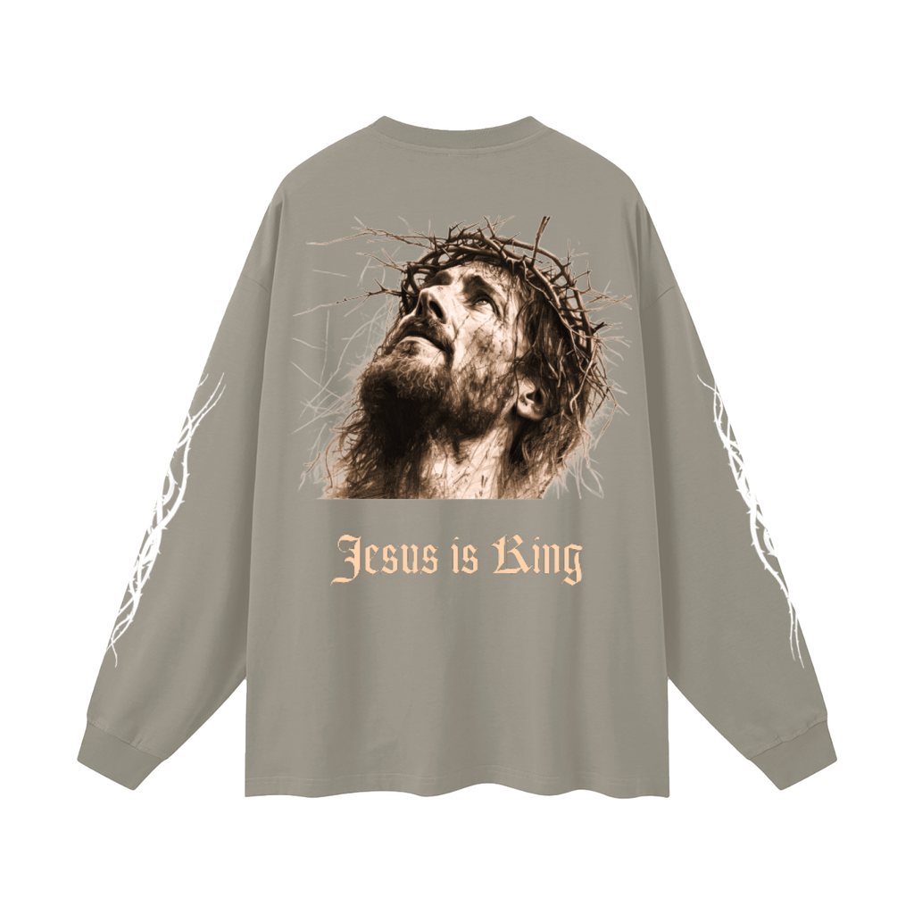 Jesus Is King Long Sleeve Shirt