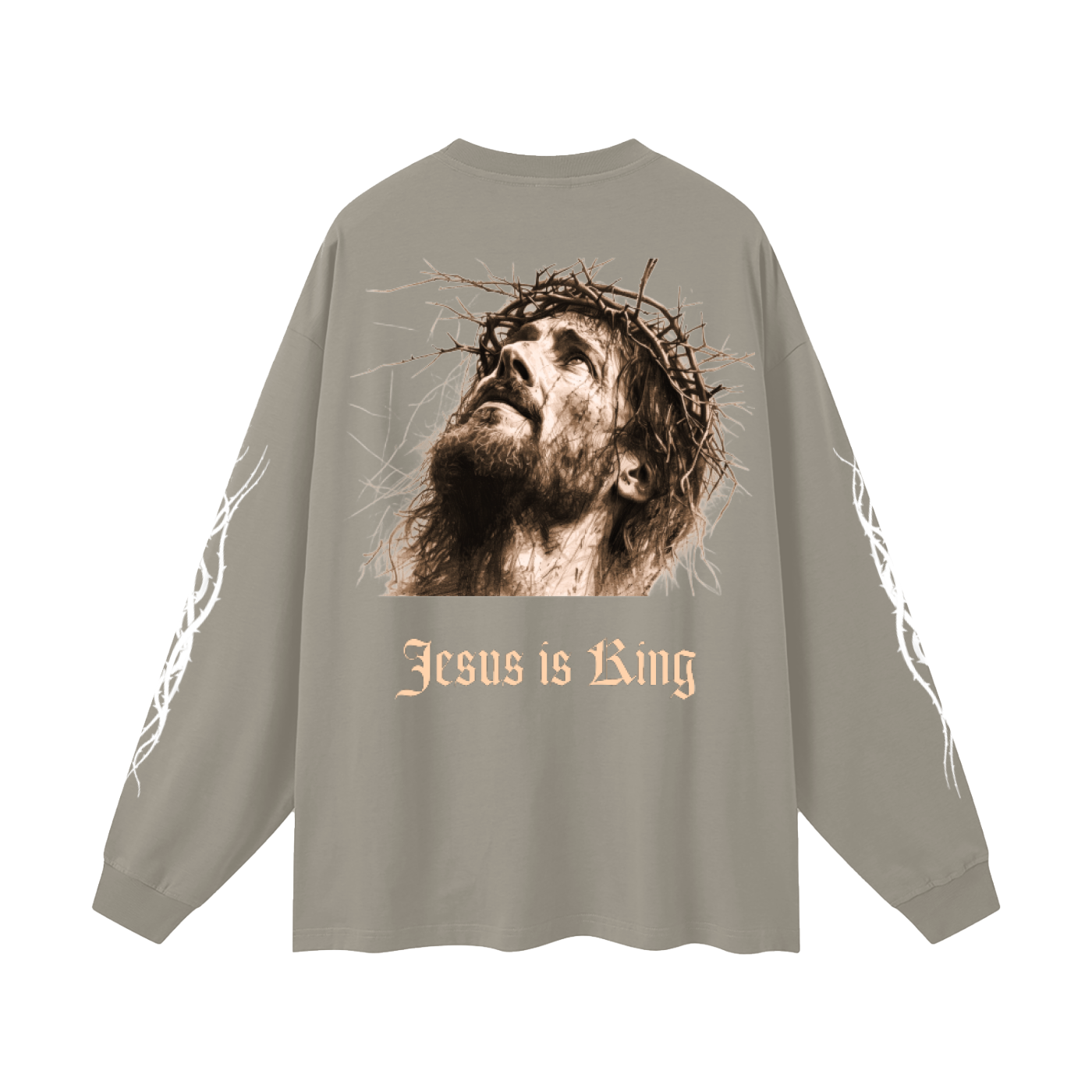 Jesus Is King Long Sleeve Shirt