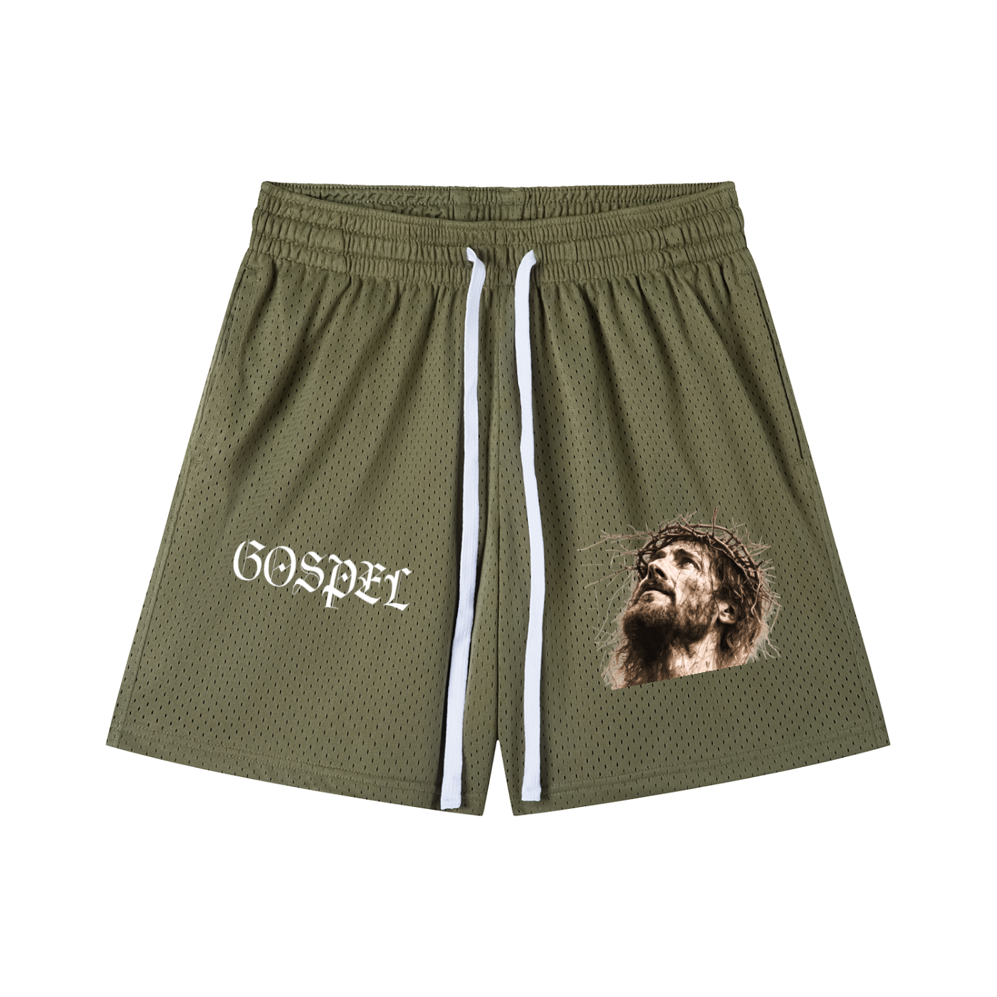 Jesus is King Mesh Shorts