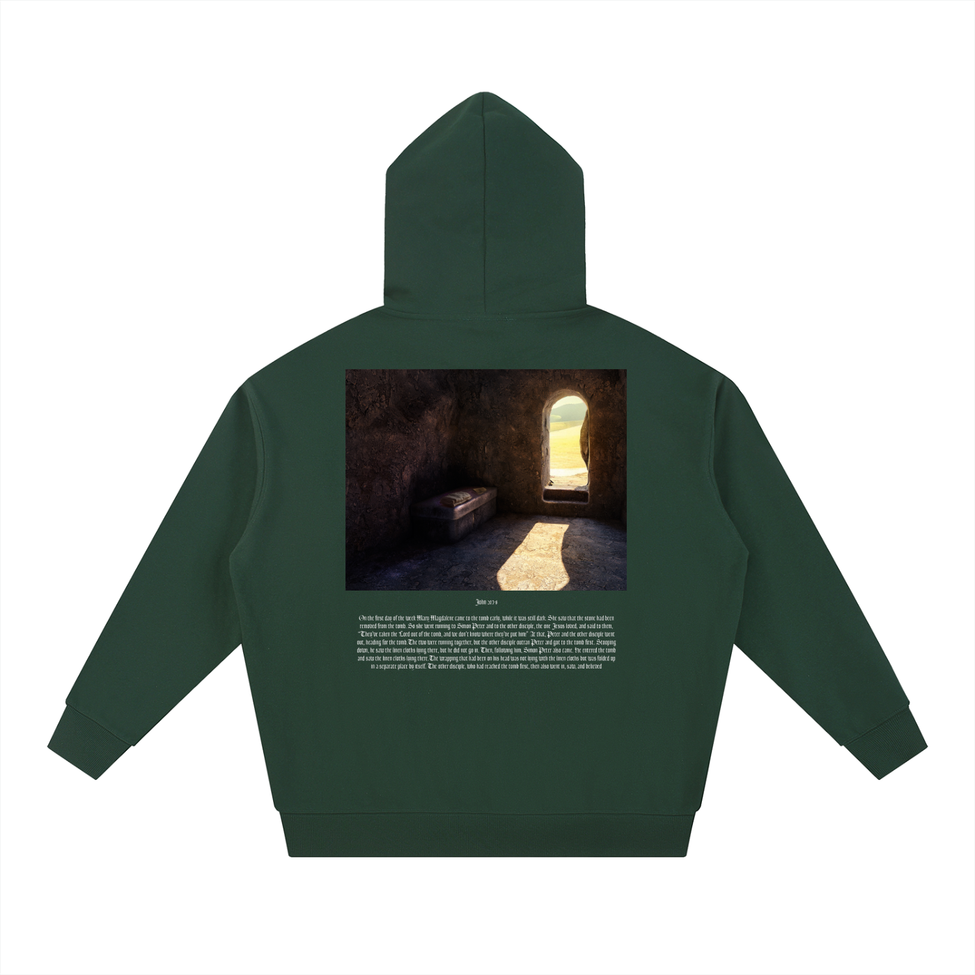 John 20:1-8 Hoodie