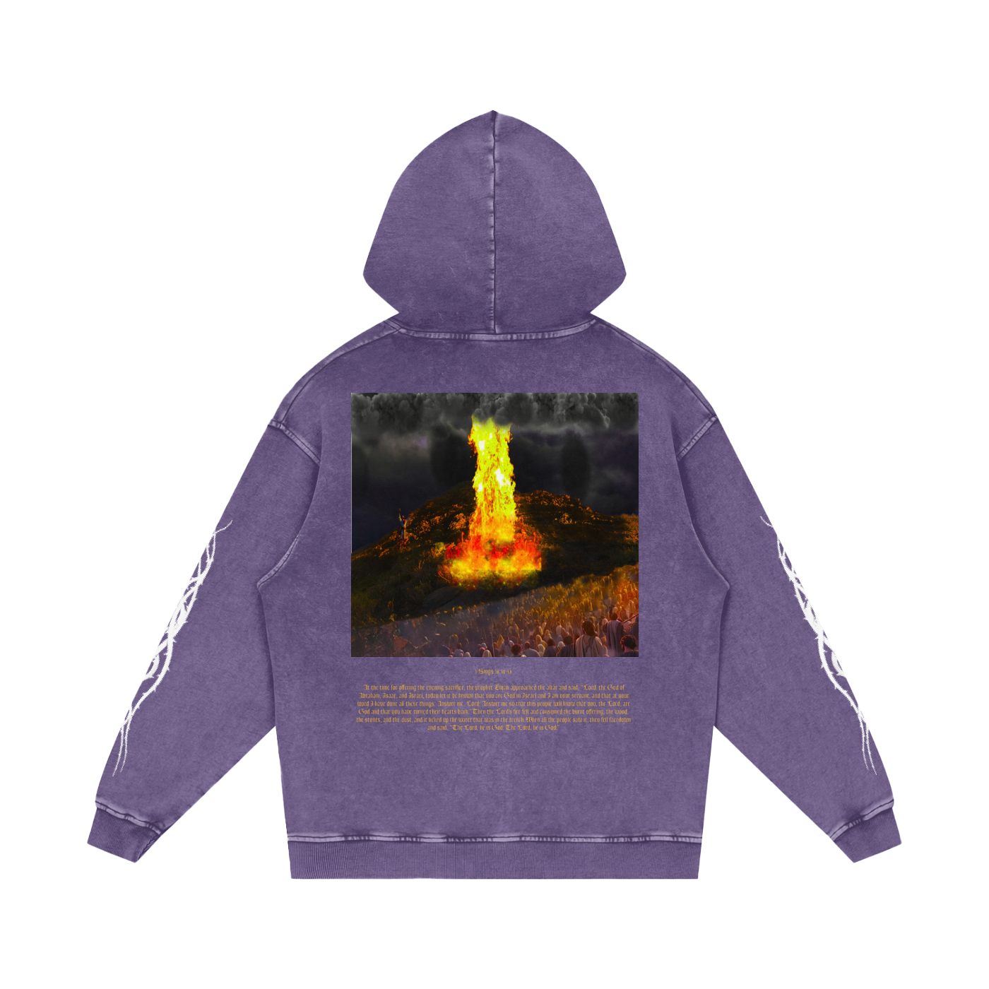 1 Kings 18:36-38 Hoodie