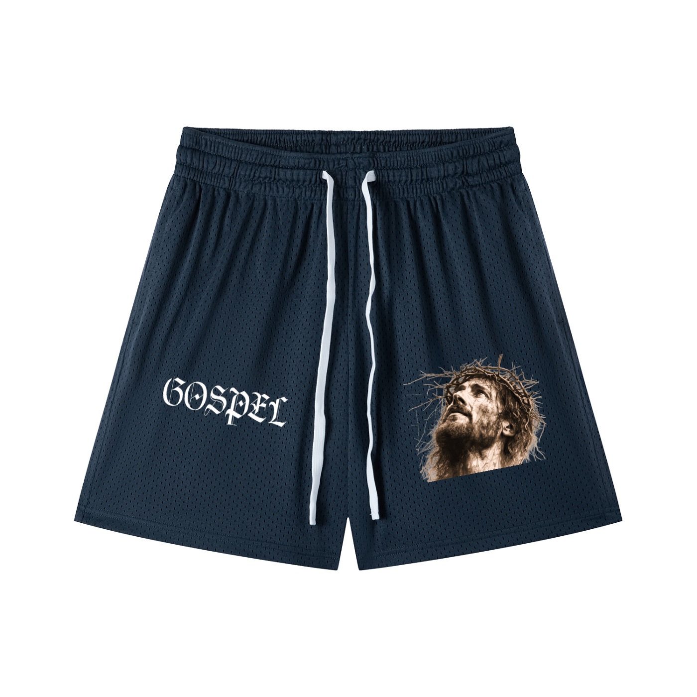 Jesus is King Mesh Shorts