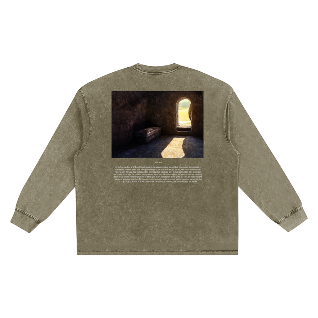 John 20:1-8 Long Sleeve Shirt