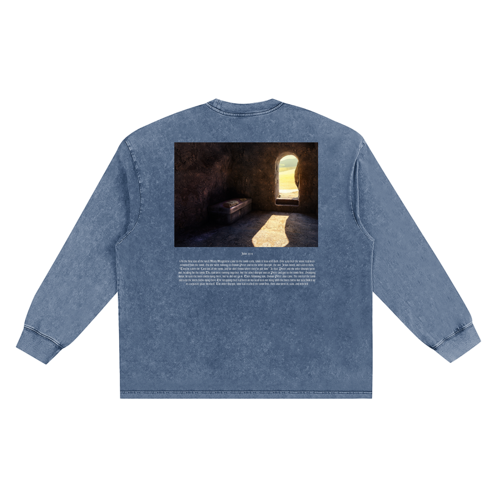 John 20:1-8 Long Sleeve Shirt