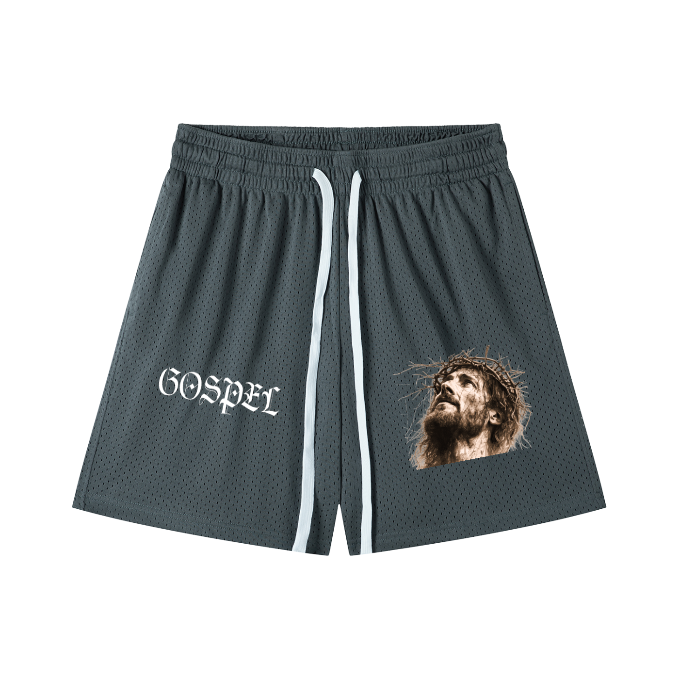 Jesus is King Mesh Shorts